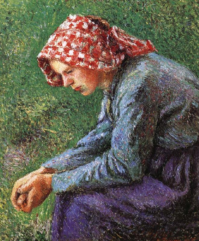 Camille Pissarro Sitting china oil painting image